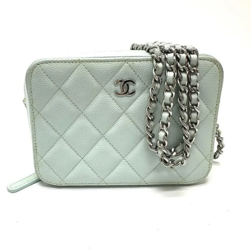 CHANEL CC CC Mark Matelasse camera bag chain bag Shoulder Bag - Picture 1 of 11